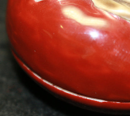 25608 12th generation Sakaida Kakiemon (Incense holder in the shape of a persimmon) 