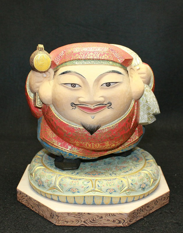 25554 Hirakushi Denchu ​​(Fukuju Daikokuten statue, special color, 1972 (100 years old) (reissued with Hiroko certificate) 