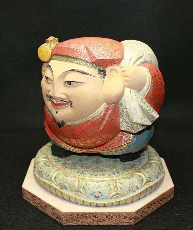 25554 Hirakushi Denchu ​​(Fukuju Daikokuten statue, special color, 1972 (100 years old) (reissued with Hiroko certificate) 