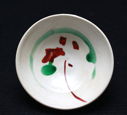 23170 KOYAMA Fujio (Muneakae flower cup (1966, first kiln in Kamakura)) 