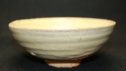 25632 Living National Treasure Munemaro Ishiguro White Glaze (devitrified glaze) ISHIGURO Munemaro 