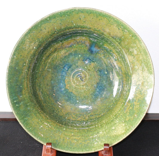 24865 Kitaoji Rosanjin (Oribe glazed bowl) KITAOJI Rosanjin 