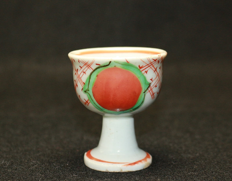 23774 Kitaoji Rosanjin (Gosu Akae Akadama Design Takadai Cup (Kuroda Box)) 