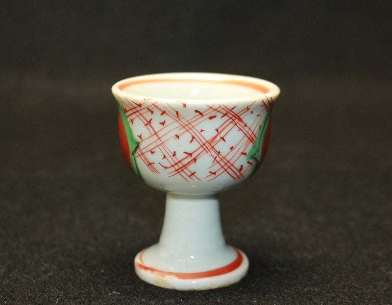 23774 Kitaoji Rosanjin (Gosu Akae Akadama Design Takadai Cup (Kuroda Box)) 