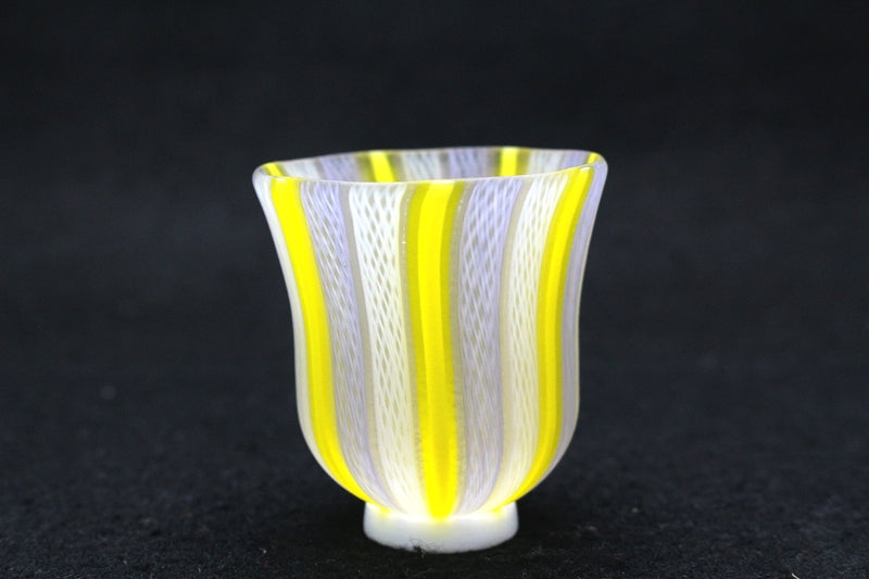 24884 FUJITA Kyohei (Hand-blown Venice sake cup) 