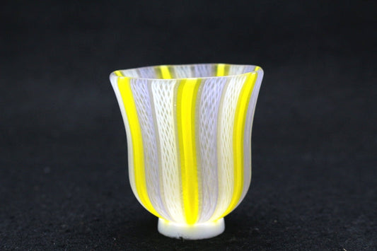 24884 FUJITA Kyohei (Hand-blown Venice sake cup) 