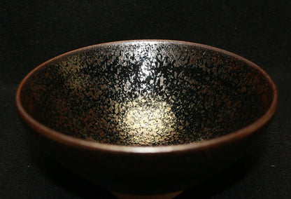 25265 KIMURA Morikazu (iron glaze change pearl tea) 