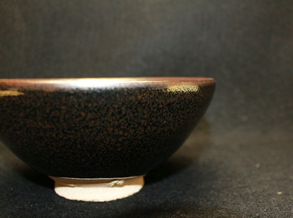 25265 KIMURA Morikazu (iron glaze change pearl tea) 