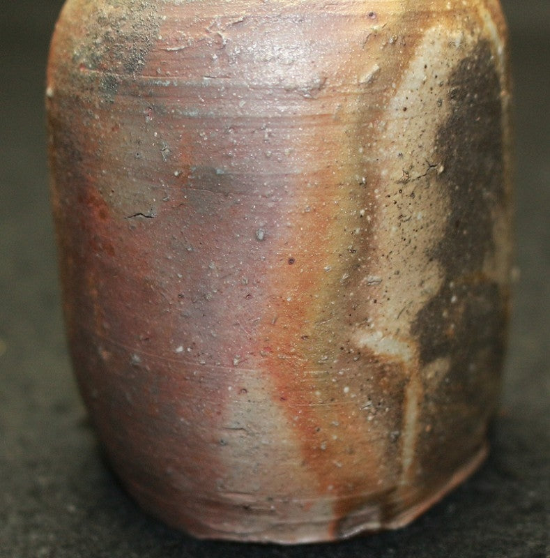 22647 Kitaoji Rosanjin (Bizen kiln change sake bottle (2nd generation Kuroda Touan)