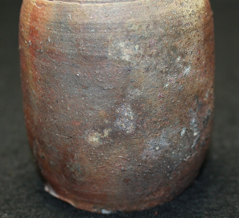 22647 Kitaoji Rosanjin (Bizen kiln change sake bottle (2nd generation Kuroda Touan)