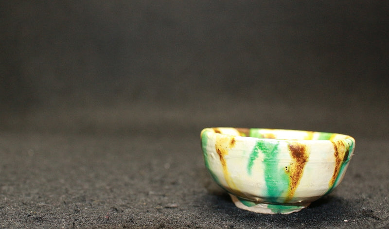 DEGUCHI Naoe (Three-colored sake cup) 