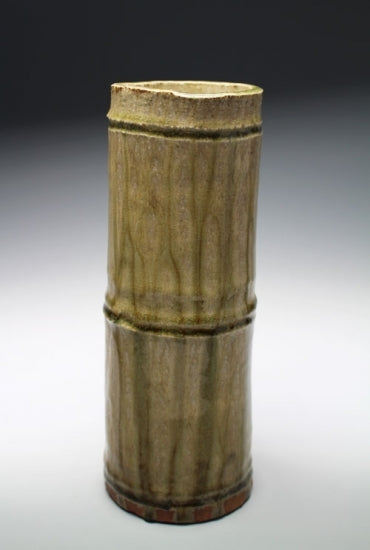 21013 Kitaoji Rosanjin (Bamboo vase)