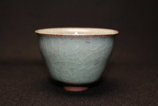 22680 Mineo Okabe (Powder celadon cup (Mikishiki))