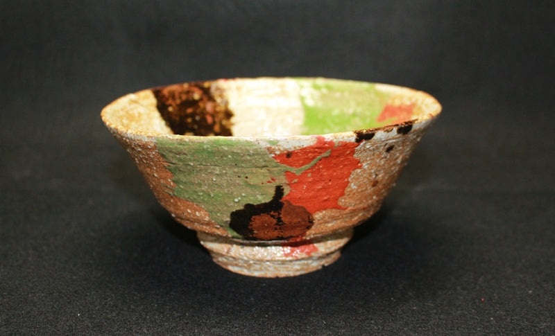 23392 Kanjiro Kawai (Three-colored bowl) 