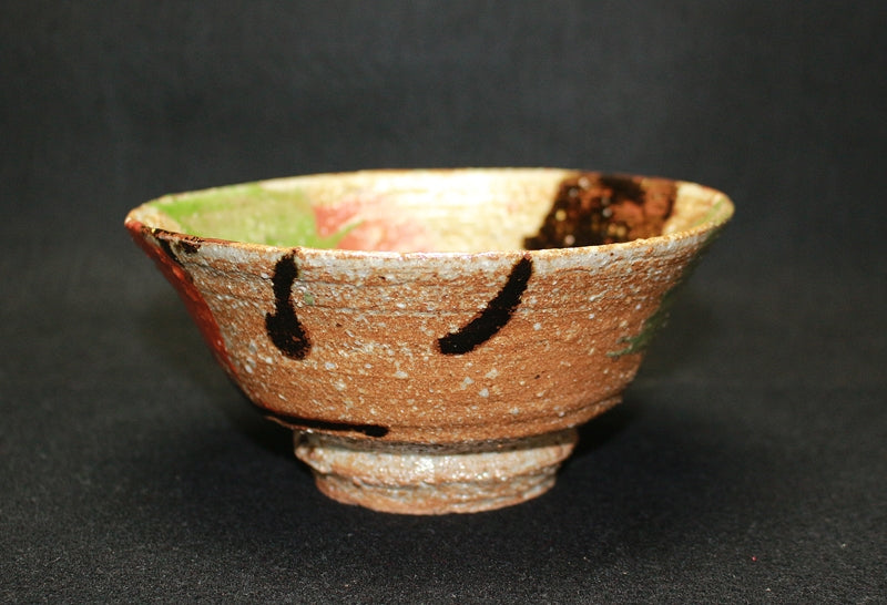 23392 Kanjiro Kawai (Three-colored bowl) 