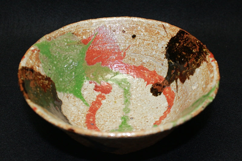 23392 Kanjiro Kawai (Three-colored bowl) 