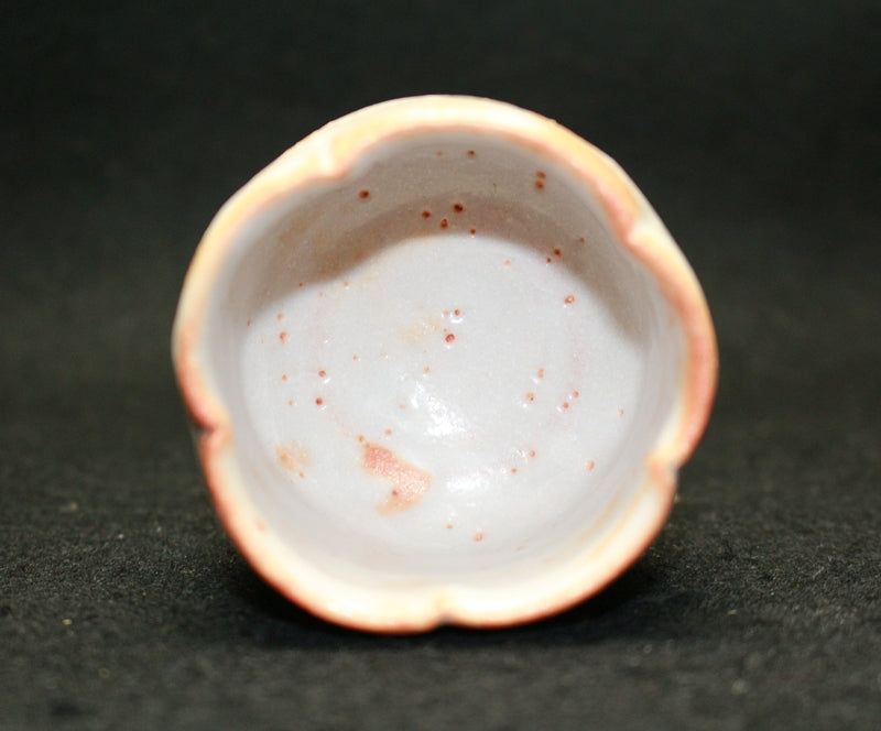 25307 Living National Treasure Suzuki Osamu (Shino Sake Cup) 