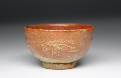 21115 10th Generation Raku Kichizaemon (Plum blossom painting sake cup [Dan'yu]) RAKUKICHI Zaemon