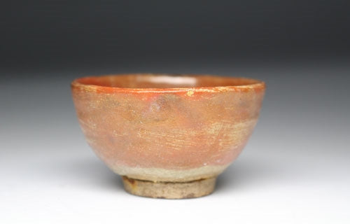 21115 10th Generation Raku Kichizaemon (Plum blossom painting sake cup [Dan'yu]) RAKUKICHI Zaemon