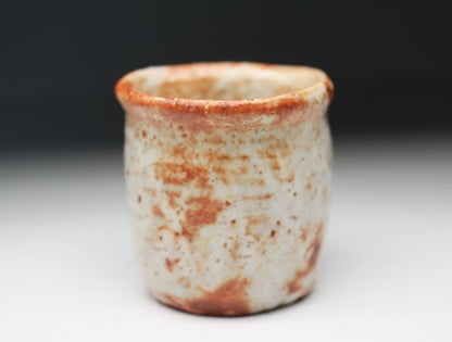 21351 Kitaoji Rosanjin [Second generation Touan Shiki] (Akashino Matsugaki pattern sake cup)