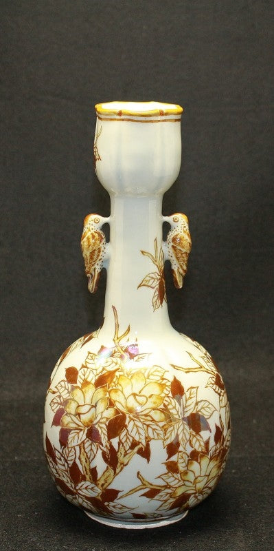 24555 Living National Treasure Takuo Kato (Luster Colored Vase "Forest Spirit") 