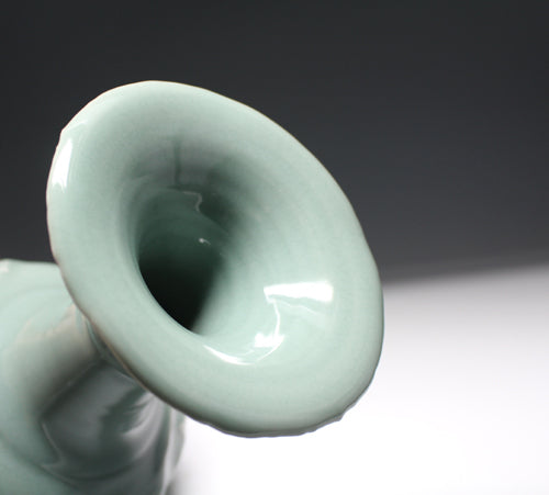 河本太郎　花器 21260 河井寛次郎(青磁花瓶［鐘渓窯印］)KAWAI Kanjiro – アート飛田