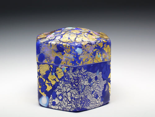 21711 FUJITA Kyohei (Hand-blown Venice decorative box)