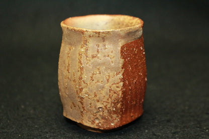 25315 KAKUREZAKI Ryuichi (Bizen sake cup) 