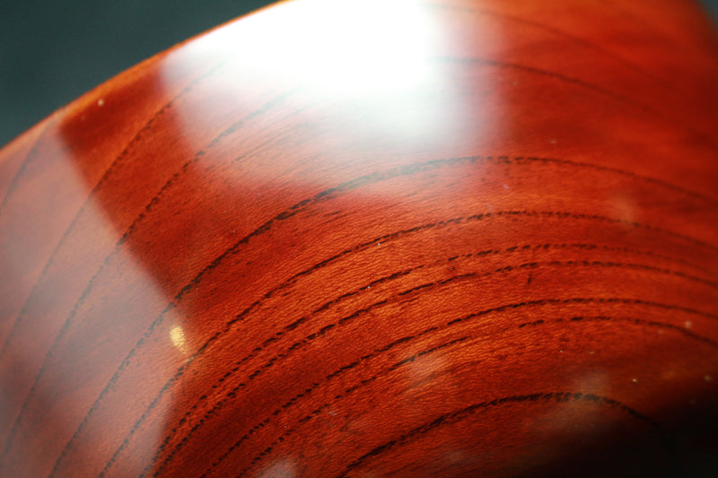 24064 KURODA Tatsuaki (Large lacquered Zelkova bowl) 