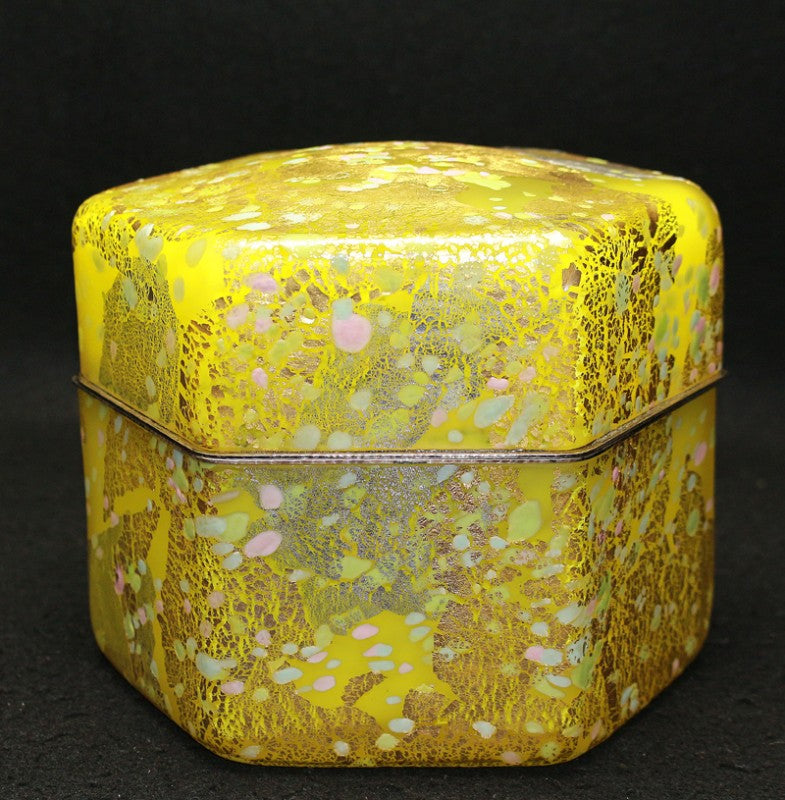 25346 Kyohei Fujita Hand-blown decorative box "Ranman" FUJITA Kyohei 