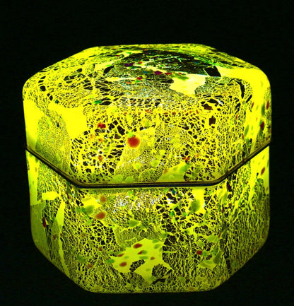 25346 Kyohei Fujita Hand-blown decorative box "Ranman" FUJITA Kyohei 