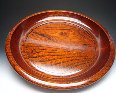 No.16453 Tatsuaki Kuroda (Keyaki lacquer round tray)