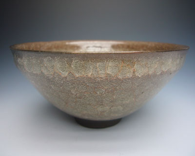 No.16666 Mineo Okabe [Mikishi] (Kiln-transformed rice-colored porcelain cup)