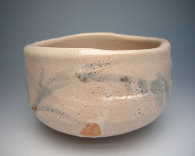 No.17296 Kato Tokuro (Shino tea bowl)