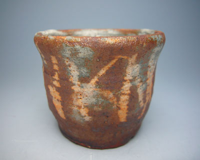 No.17754Kitaoji Rosanjin [2nd generation Touan Shiki] (Nezumino sake cup)