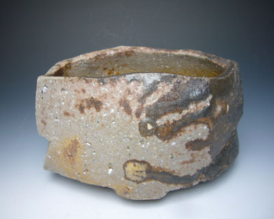 17936 KAKUREZAKI Ryuichi (Bizen bowl [tea bowl])