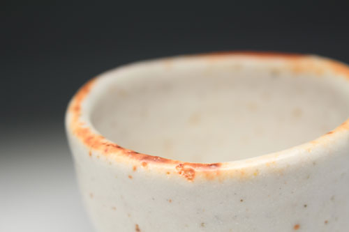 20465 KATO Takahiro (Shino sake cup)