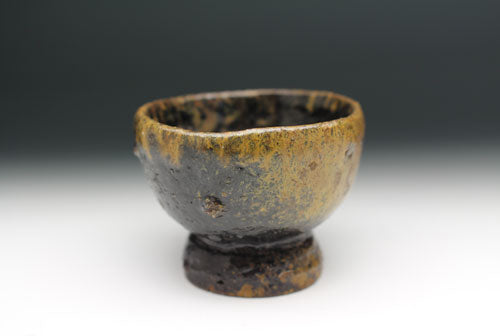 20472 MORI Togaku [Samukaze Kiln] (Bizen Kuinomi [Sake cup])