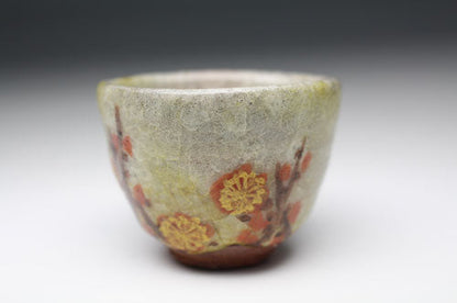 20760 6th generation Kiyomizu Rokube (70th color red plum sake cup) KIYOMIZU Rokube