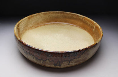 20843 Kitaoji Rosanjin (Kiseto flying glaze bowl)