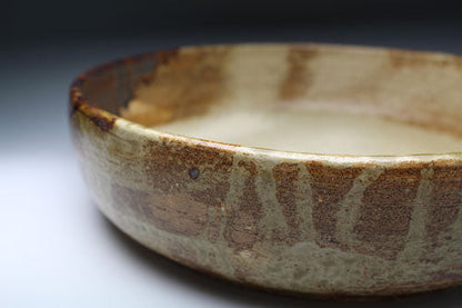 20843 Kitaoji Rosanjin (Kiseto flying glaze bowl)