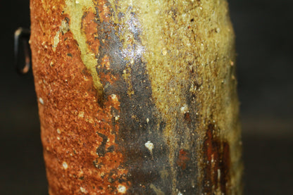 26132 Kitaoji Rosanjin Shigaraki Travel Pillow Vase KITAOJI Rosanjin