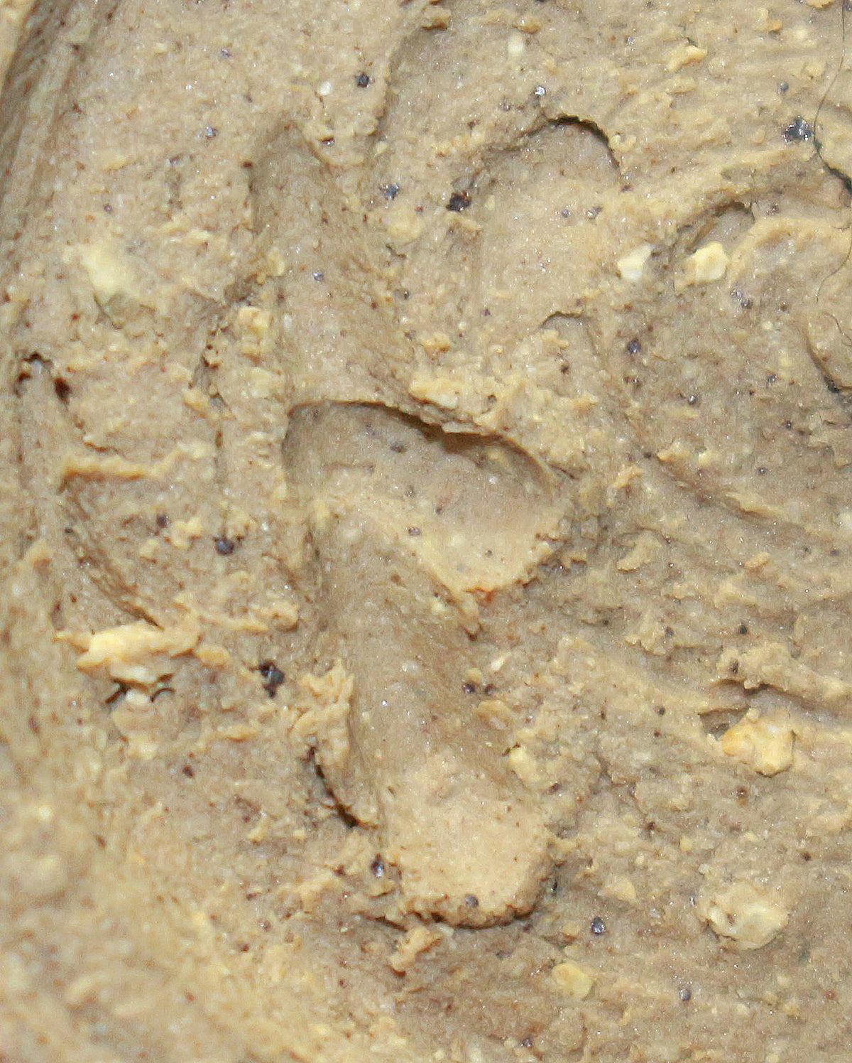 26130　人間国宝　金重陶陽	　灰釉鉄紋酒呑（於ハワイ大学・晃介識））　KANESHIGE Toyo