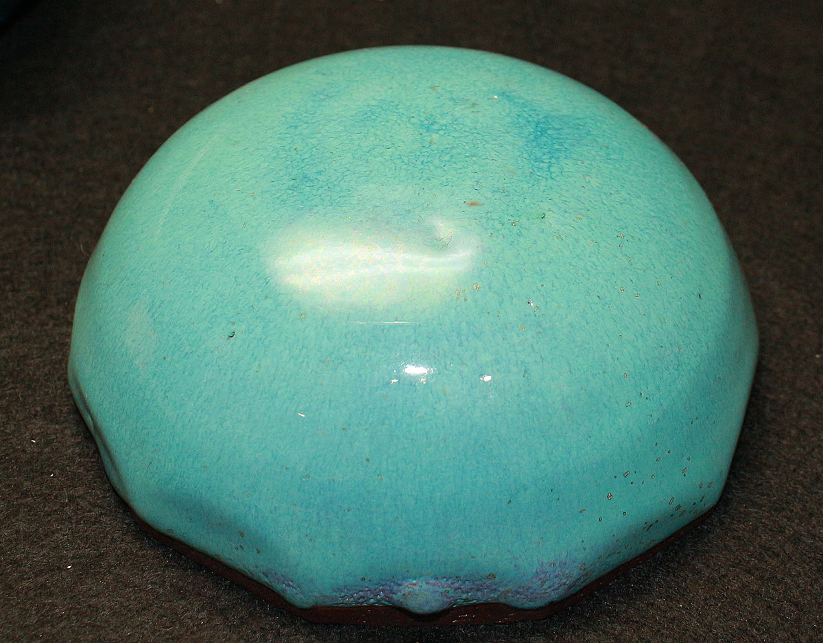 26131    河井寛次郎     青食籠（図録同手作）　 KAWAI　Kanjiro