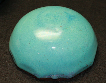 26131    河井寛次郎     青食籠（図録同手作）　 KAWAI　Kanjiro