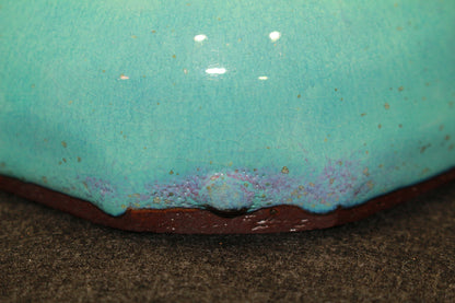 26131    河井寛次郎     青食籠（図録同手作）　 KAWAI　Kanjiro