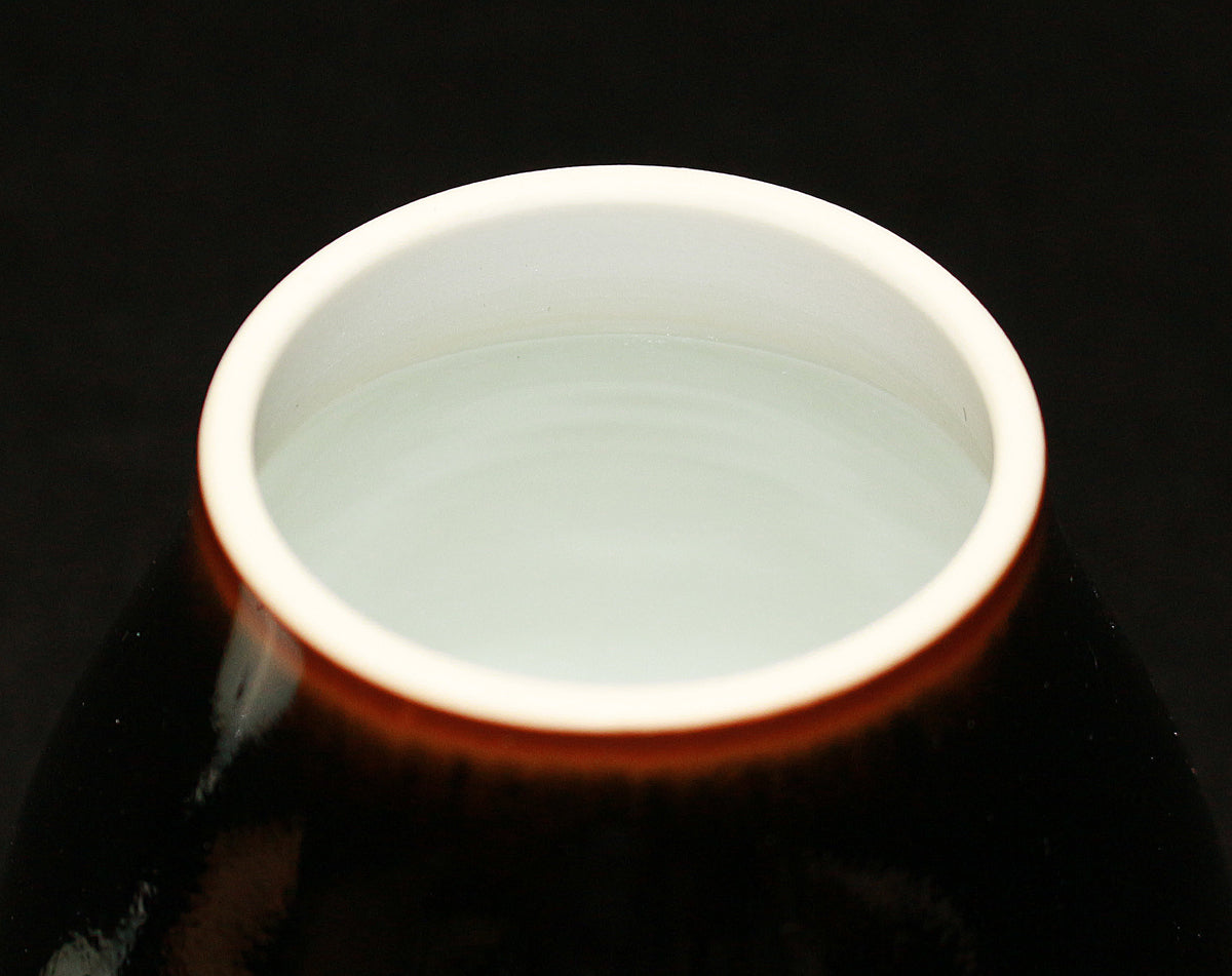 26136 Living National Treasure Manji Inoue Tenmoku Nasu Kaoru