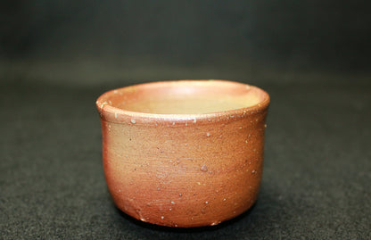 26141　人間国宝　伊勢崎淳	　備前酒呑　　ISEZAKI  Jun