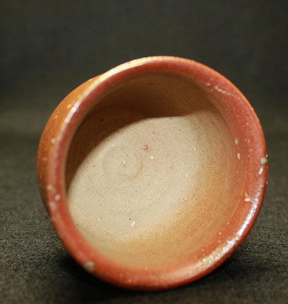 26141　人間国宝　伊勢崎淳	　備前酒呑　　ISEZAKI  Jun