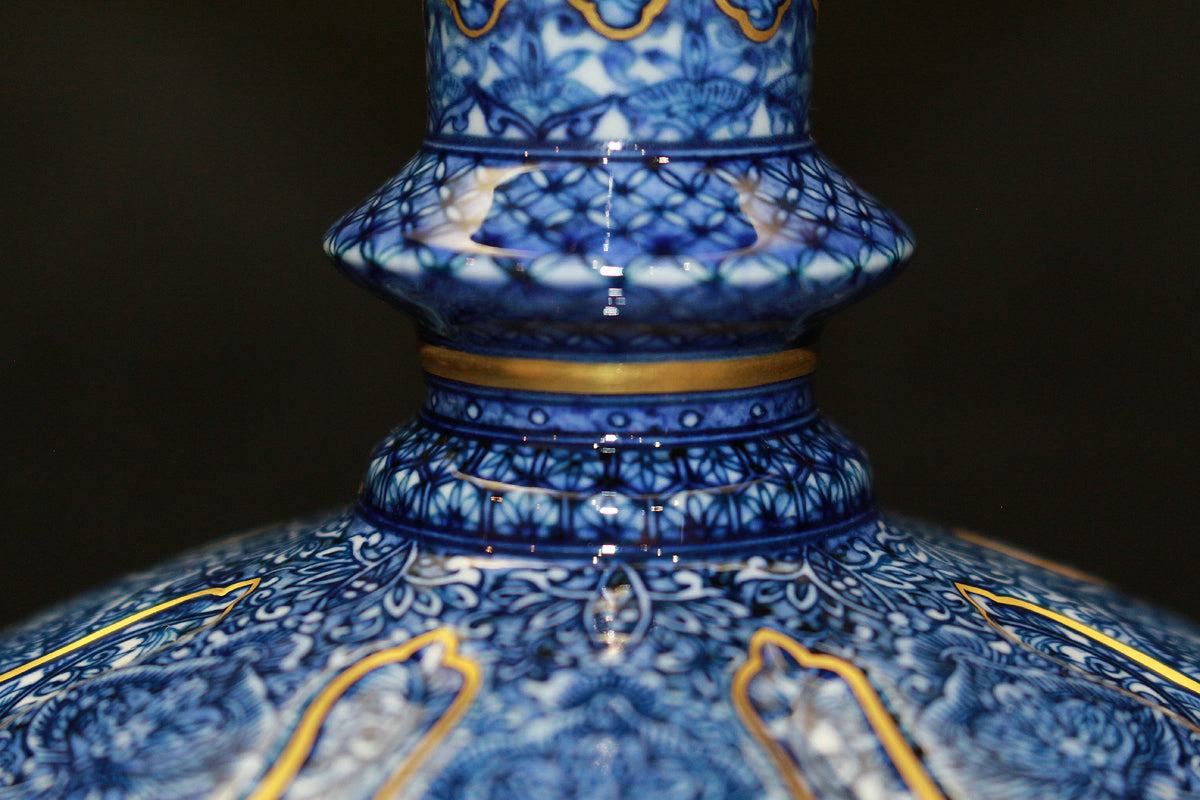 26150 HAYAMA Yuki Overlord Flying Ornamental Vase (Same hand-made work as exhibited in solo exhibition) 